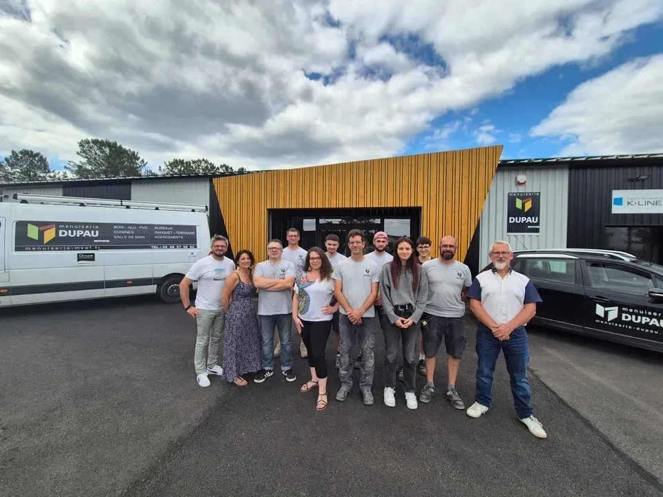 equipe menuiserie dupau